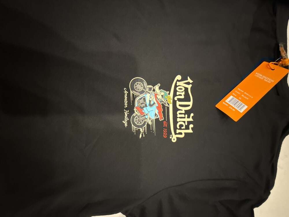 Von Dutch American Heritage Motorcycle Graphic T-Shirt